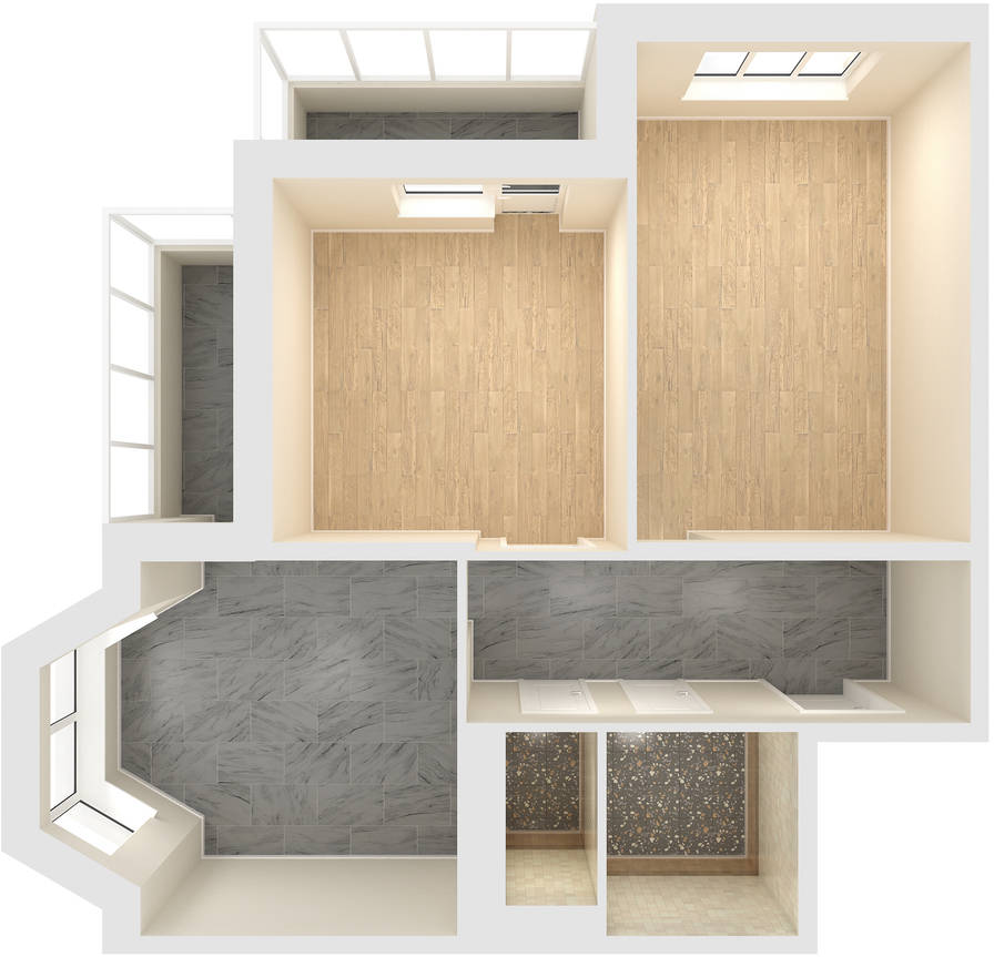 Купить в Краснодаре - 2-комнатная квартира 59 кв.м.